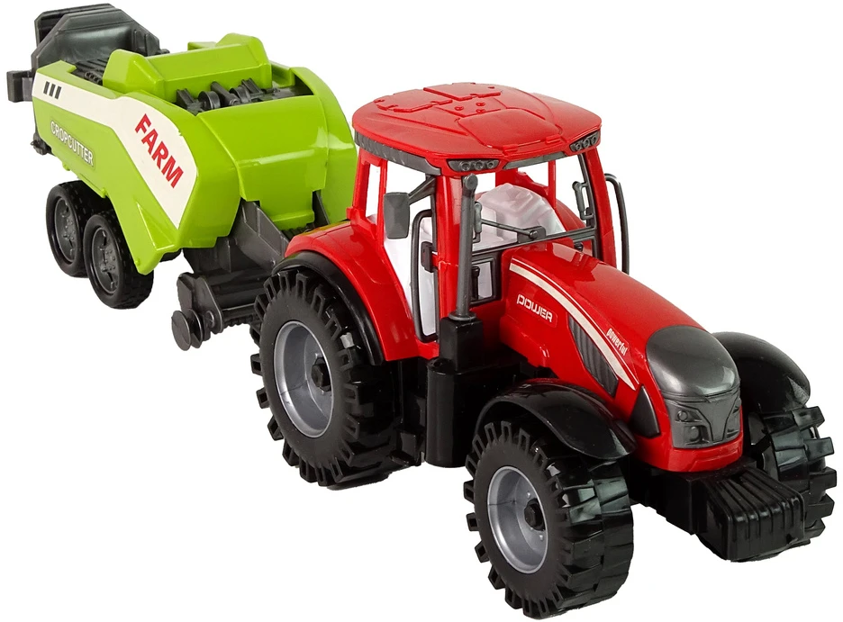 Traktorius su sėjamaja Lean Toys