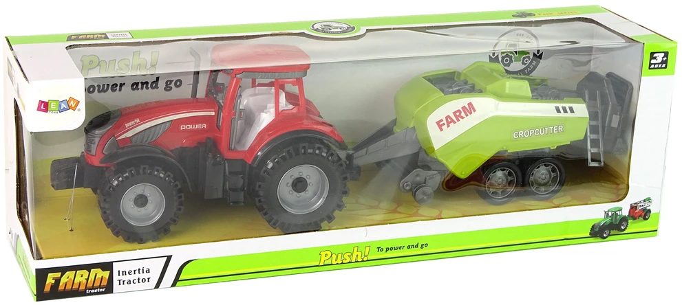 Traktorius su sėjamaja Lean Toys