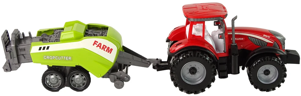 Traktorius su sėjamaja Lean Toys