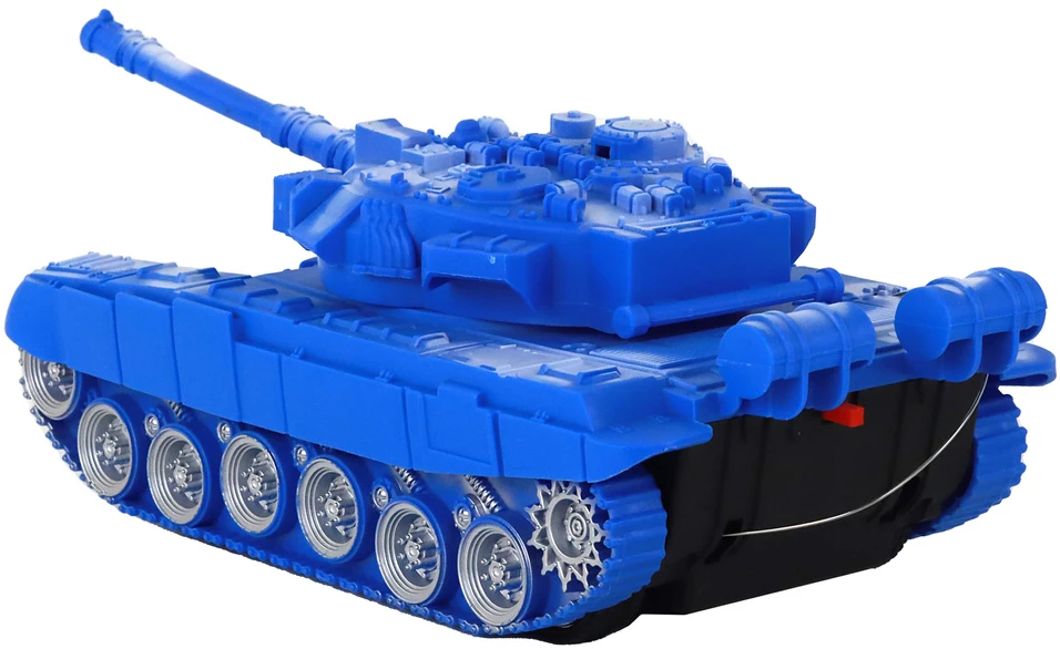 Nuotoliniu būdu valdomas tankas Lean Toys, mėlynas, 24,5x10,5x7 cm