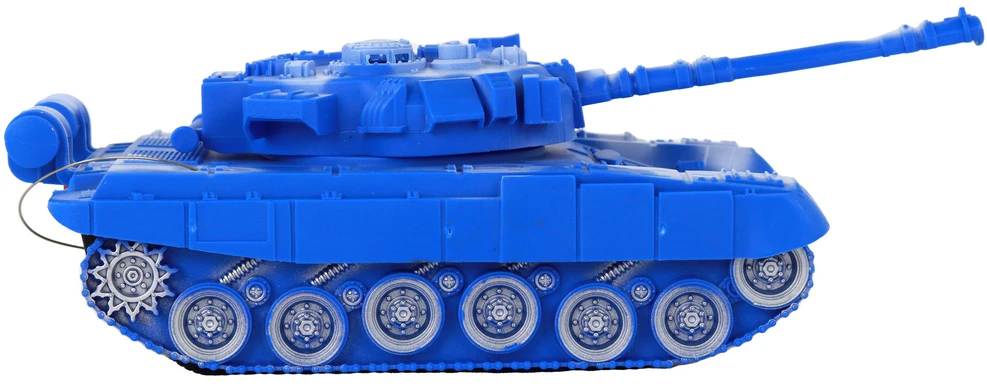Nuotoliniu būdu valdomas tankas Lean Toys, mėlynas, 24,5x10,5x7 cm