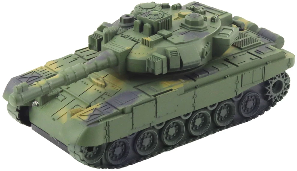 Lean Toys Nuotoliniu būdu valdomas tankas T90 1:18