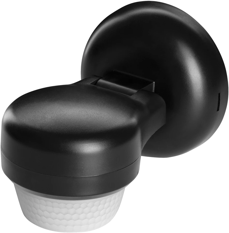 Orno Czujnik 360 laipsnių judesio jutiklis, IP65, 1200 W, maks. veikimo nuotolis 24 m, juodas