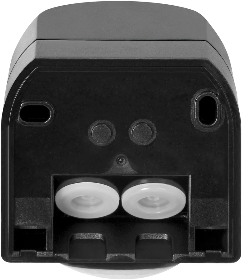 Czujnik Judesio jutiklis 180° IP44, 800W, maks. 15m, mini, juodas