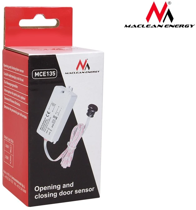 Maclean Oem PIR on/off jutiklis MCE135 durims