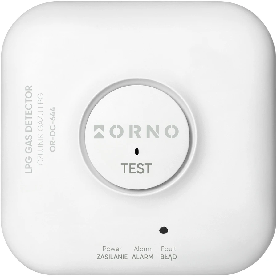 Orno Czujnik SND dujų jutiklis, 230 V AC, 5 metų jutiklio tarnavimo laikas, „Tuya Smart Wi-Fi“