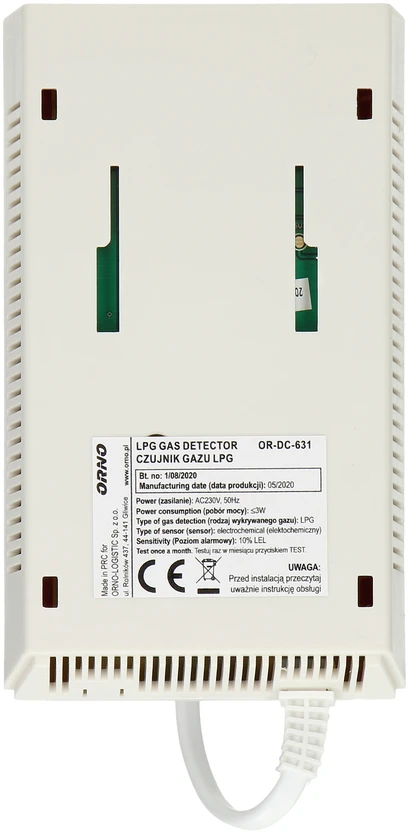 ORNO SND DUJŲ JUTIKLIS 230V AC