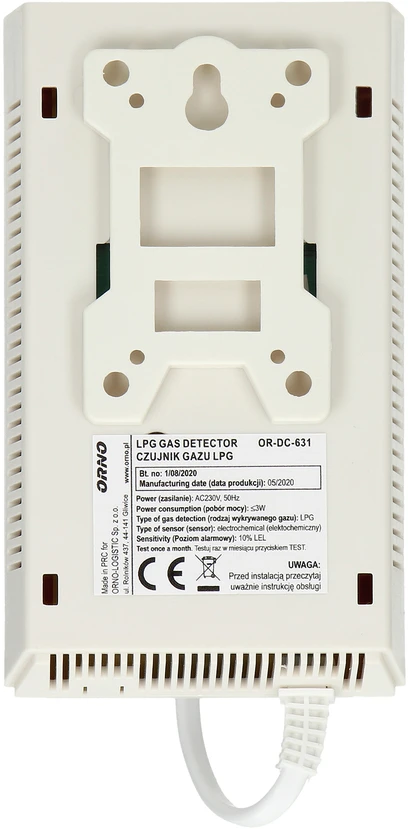 ORNO SND DUJŲ JUTIKLIS 230V AC