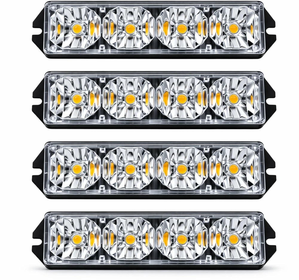 ATL DA553 oranžinis LED mirksėjimo žibintas