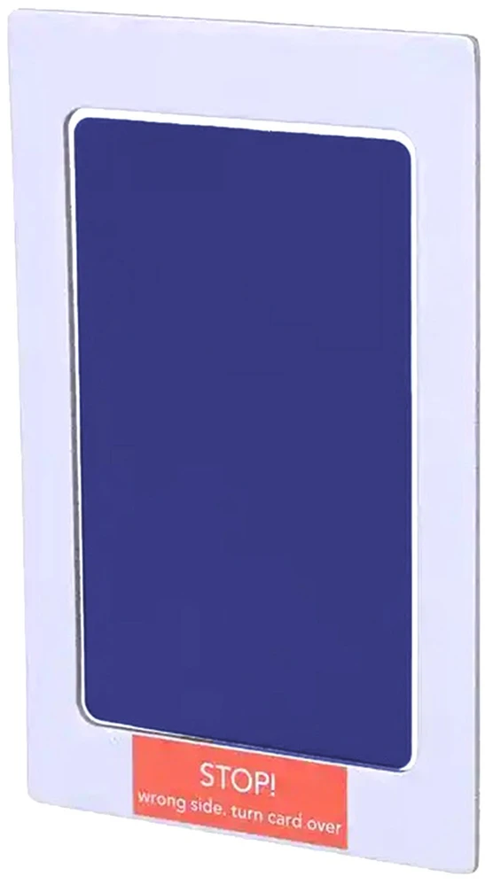 Kūdikio rankytės ir pėdutės atspaudo rinkinys DA82A 12,5x8 cm mėlynas