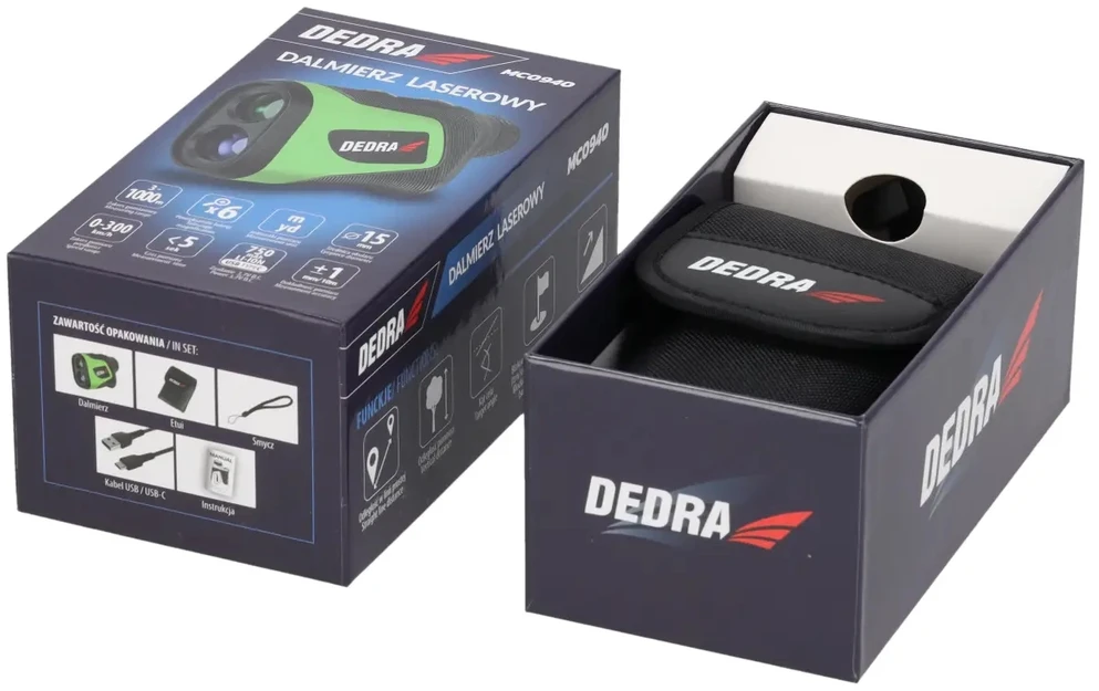 Dedra Lazerinis tolimatis 1000m monokulinis