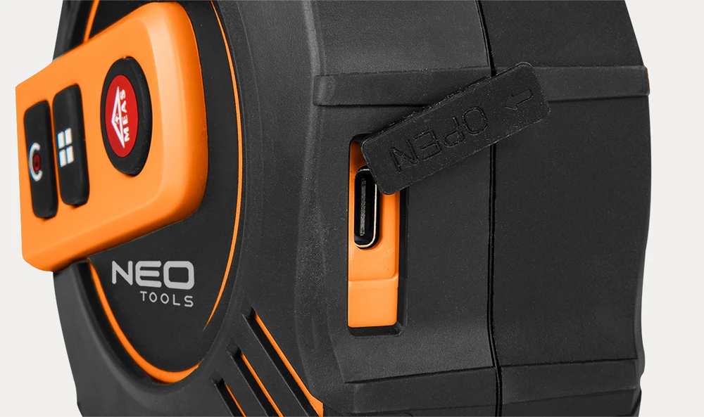 Neo Tools Dalmierz Lazerinis atstumo ieškiklis su matavimo juosta