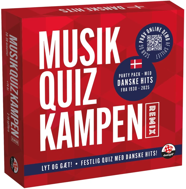 „Danspil“ – „Musik Quiz Kampen“ – „De Største Danske Hits“ (101139)
