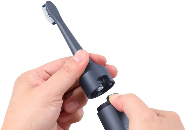 Panasonic | Elektrinis dantų šepetėlis Head | ER-CTB1-A301 MultiShape | Juodas