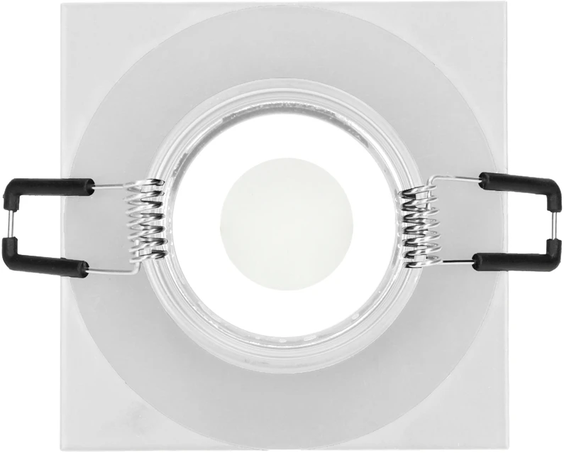Orno DARI S dekoratyvinis prožektoriaus rėmelis, MR16/GU10, max 7W, kvadratinis, baltas, IP44