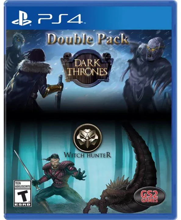 „Gs2 Games“ „Tamsūs sostai“ / „Raganos medžiotojas“ dvigubas rinkinys – „PlayStation 4“