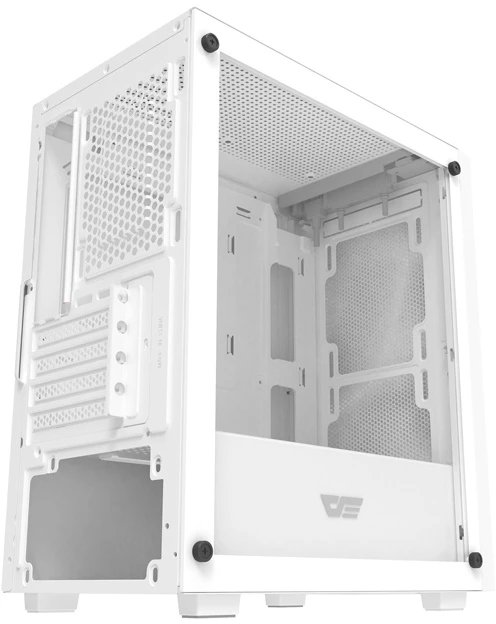 „Darkflash M305 Mesh“ kompiuterio korpusas be ventiliatorių (Baltas)