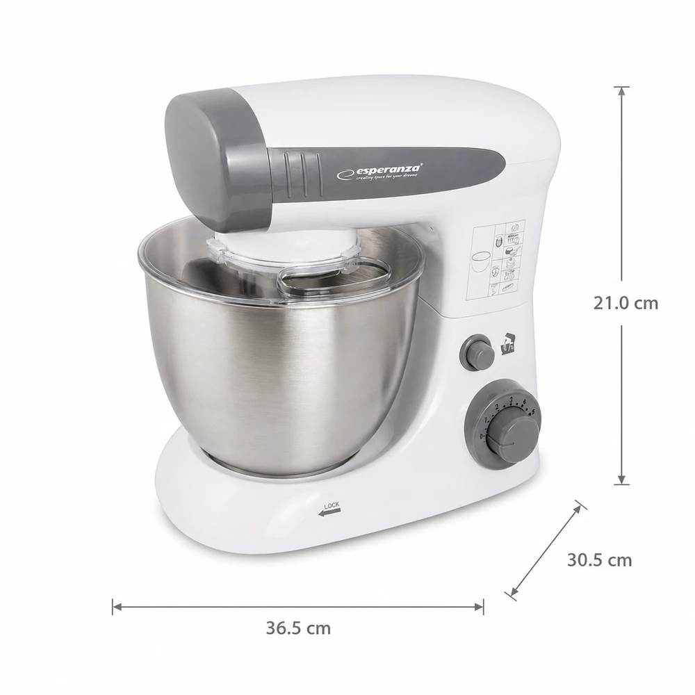 Virtuvinis kombainas Virtuvės robotas planeta Esperanza COOKING ASSISTANT EKM024 (800W)