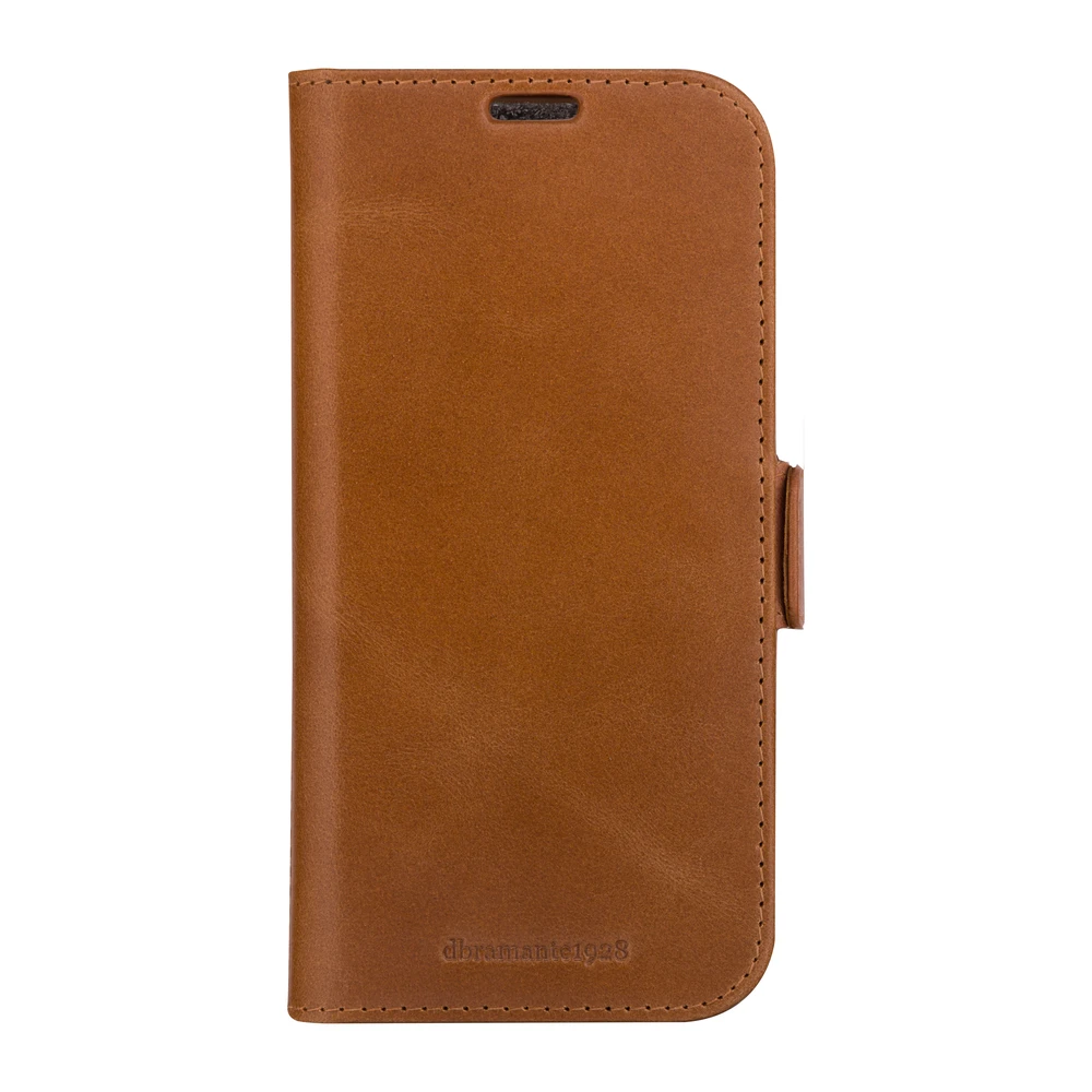 Dbramante1928 Dbramante 1928 Copenhagen Wallet Apple iPhone 15 dėklas telefonui rudos spalvos