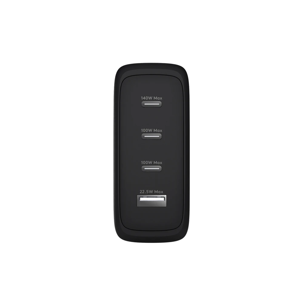 Dbramante1928 - ES sieninis įkroviklis - 3xUSB-C 140W + 1xUSB-A - Juodas
