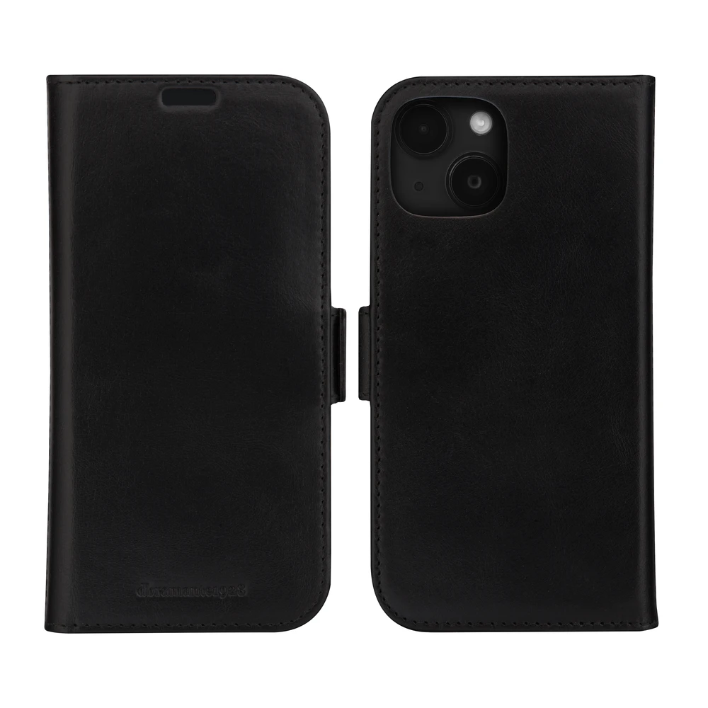 dbramante1928 – „Lynge“ atverčiamas dėklas – iPhone 15 – juodas