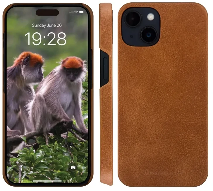 dbramante1928 – Lynge Flip Case – iPhone 15 – Tan