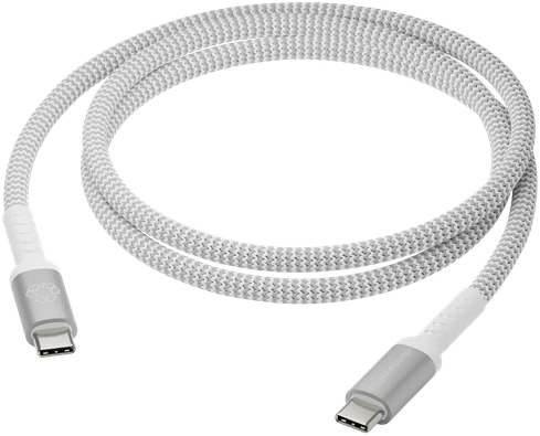 dbramante1928 – pintas USB-C į USB-C laidas – 1,2 m – pilkas