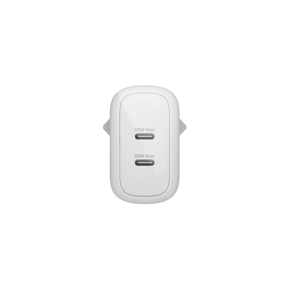 dbramante1928 – „Re-charge Pro“ – ES sieninis įkroviklis – 2x USB-C 30W – baltas