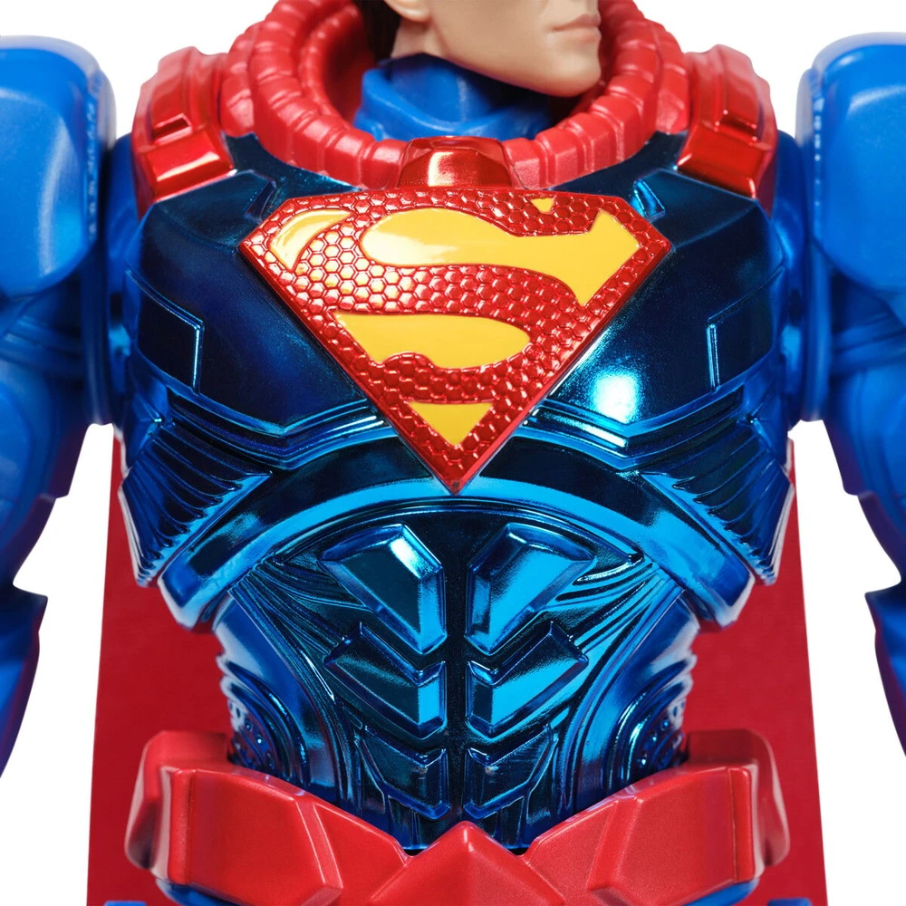 DC - Metal Force XL herojai 30 cm - Supermenas (6072667)