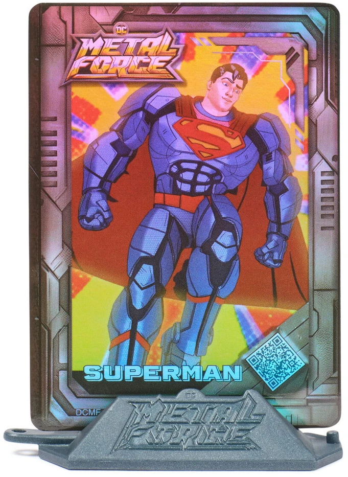 DC - Metal Force XL herojai 30 cm - Supermenas (6072667)