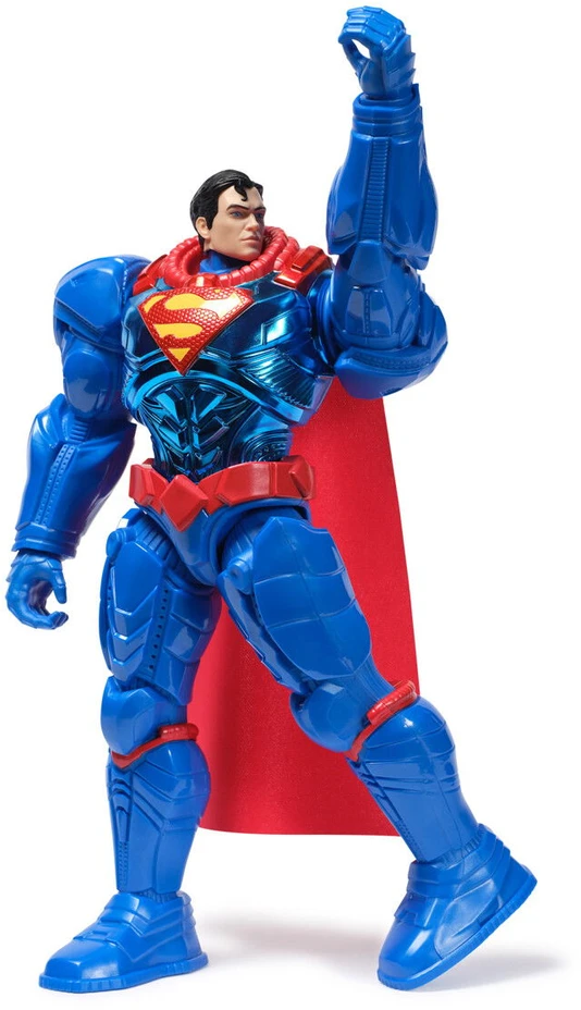 DC - Metal Force XL herojai 30 cm - Supermenas (6072667)