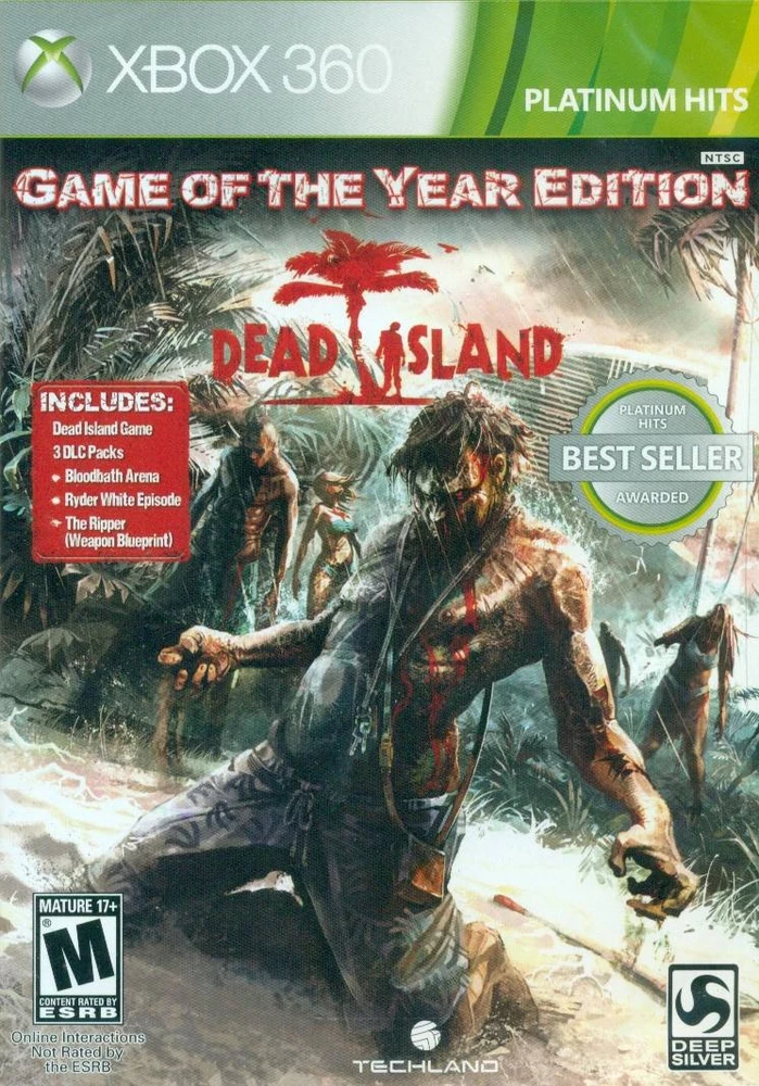Deep Silver Deep Sidabrinis Dead Island (Game of the Year Edition) (Platinum Hits) - XBOX 360