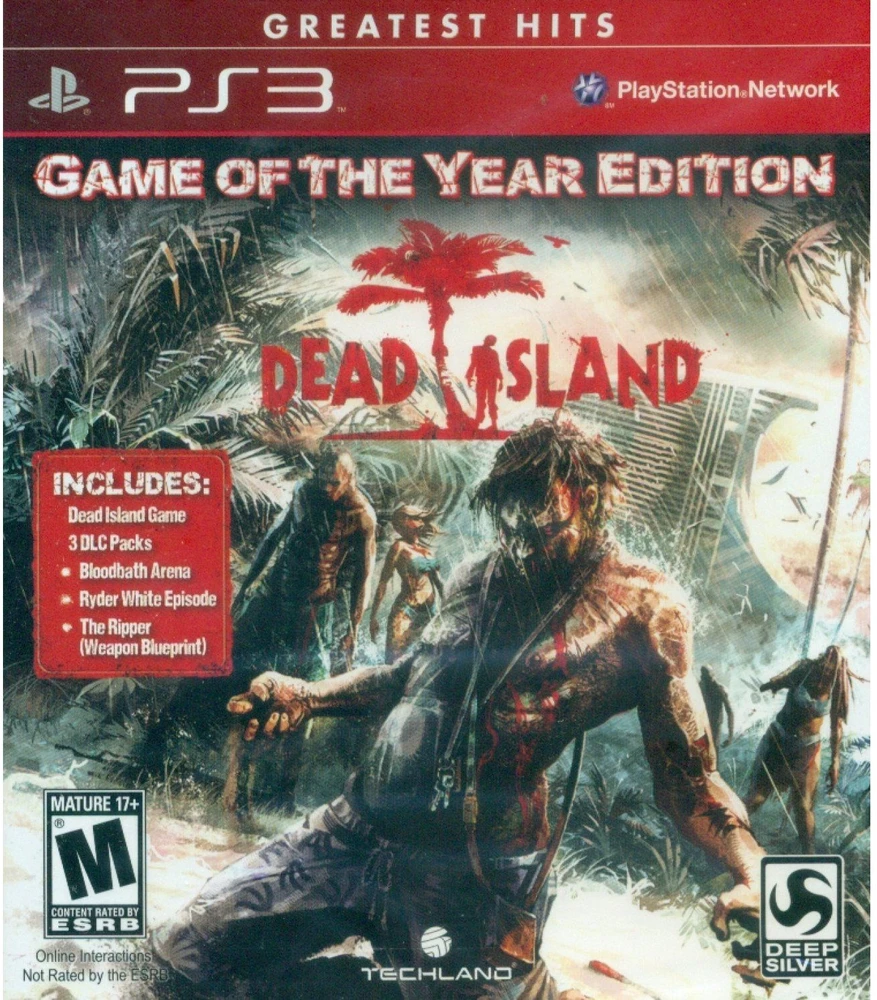 „Dead Island“ (metų žaidimas) (didžiausi hitai) – „PlayStation 3“