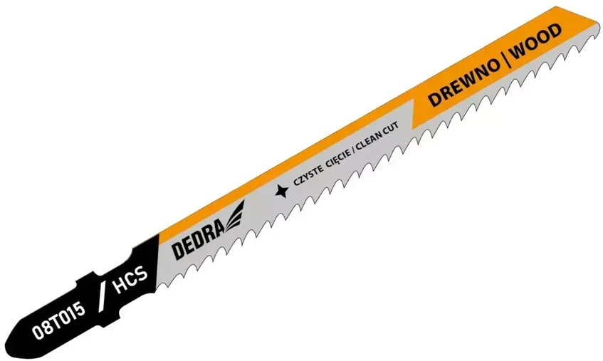 Dedra Pjuklo geletes 10075mm mediena HCS T 2 vnt
