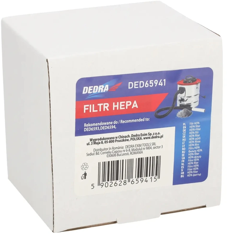 Dedra HEPA filtras