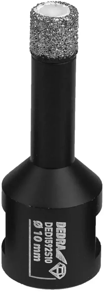 Grąžtas Dedra iedinis deimantinis grtas Vacuum brazed M14 10mm