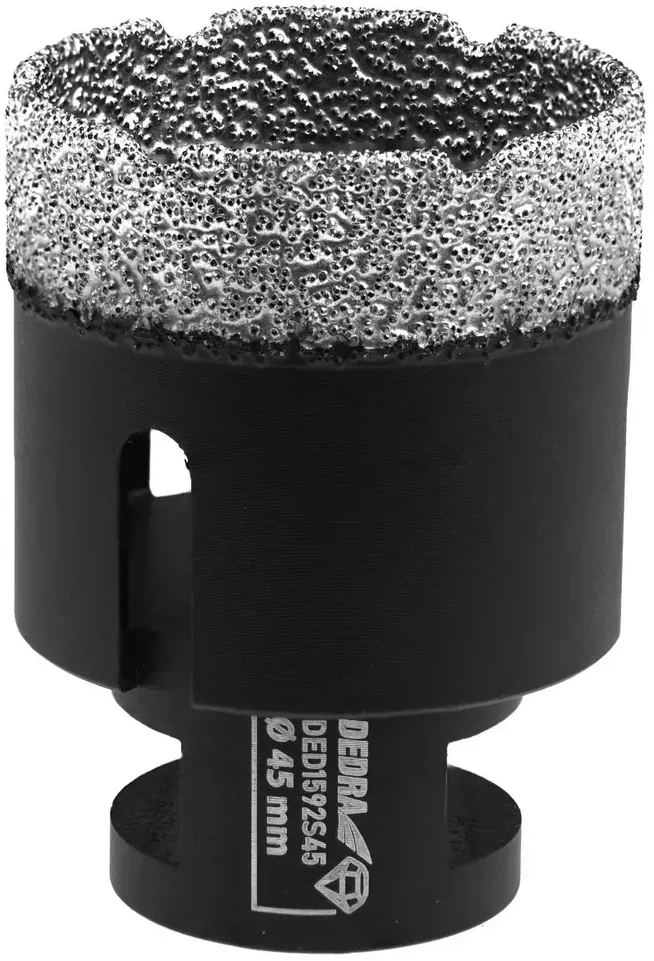 Grąžtas Dedra iedinis deimantinis grtas Vacuum brazed M14 45mm
