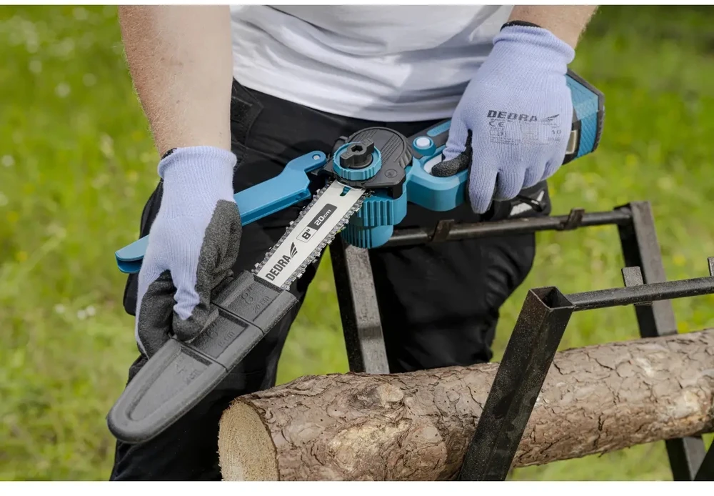 Dedra Mini grandininis pjūklas 8" 18 V