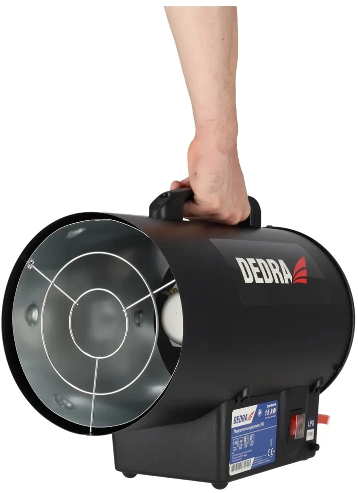 Dujinis 15 kW šildytuvas DEDRA DED9941A