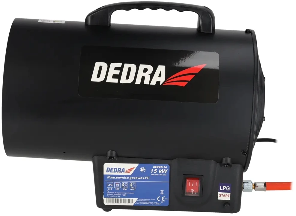 Dujinis 15 kW šildytuvas DEDRA DED9941A