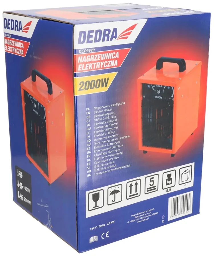 Šildytuvas Dedra DED9920 2kw
