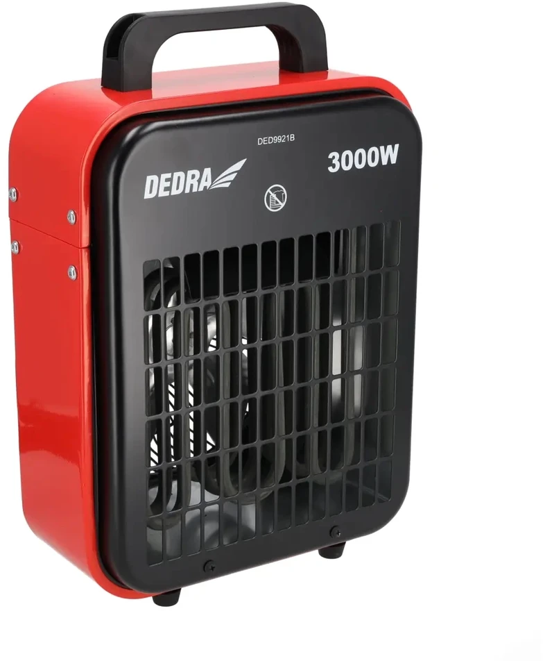 Dedra Corporation DEDRA DED-9921B elektrinis šildytuvas su apsauga nuo perkaitimo 3 kW (naujas modelis)