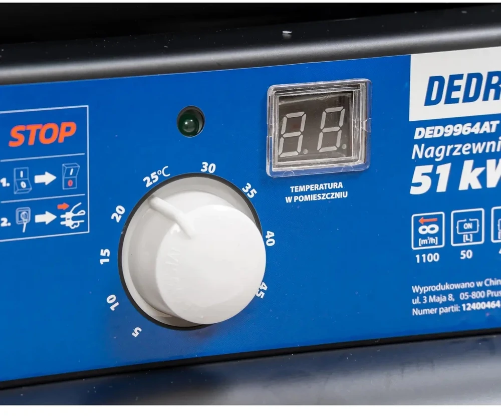 Dedra Dyzelinis ildytuvas 51kW