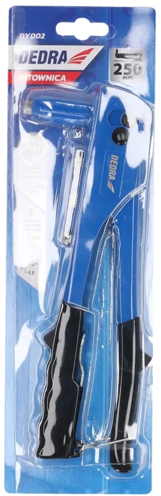 Dedra Kniedijimo irankis skirtas plieninems ir aliuminio kniedems ilgis 250mm