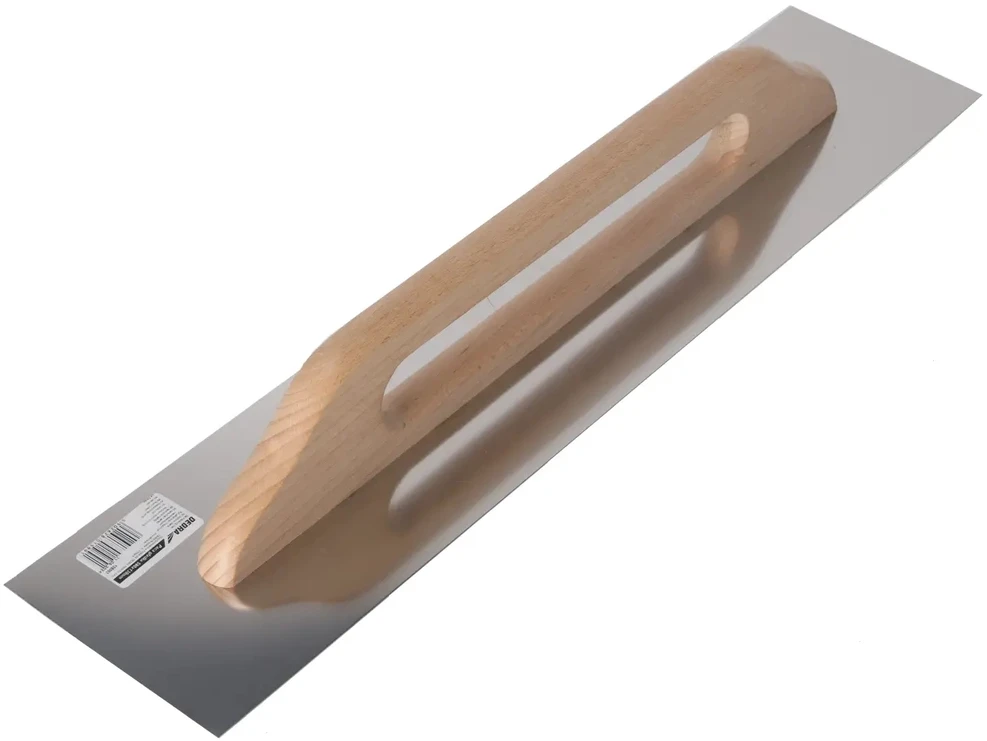 Dedra Lygi trintuve nerudijantis plienas 580 mm x 130 mm bukmedio rankena