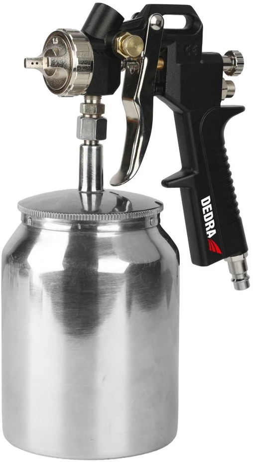 Dedra Dažymo pistoletas su apatiniu rezervuaru 1000 ml