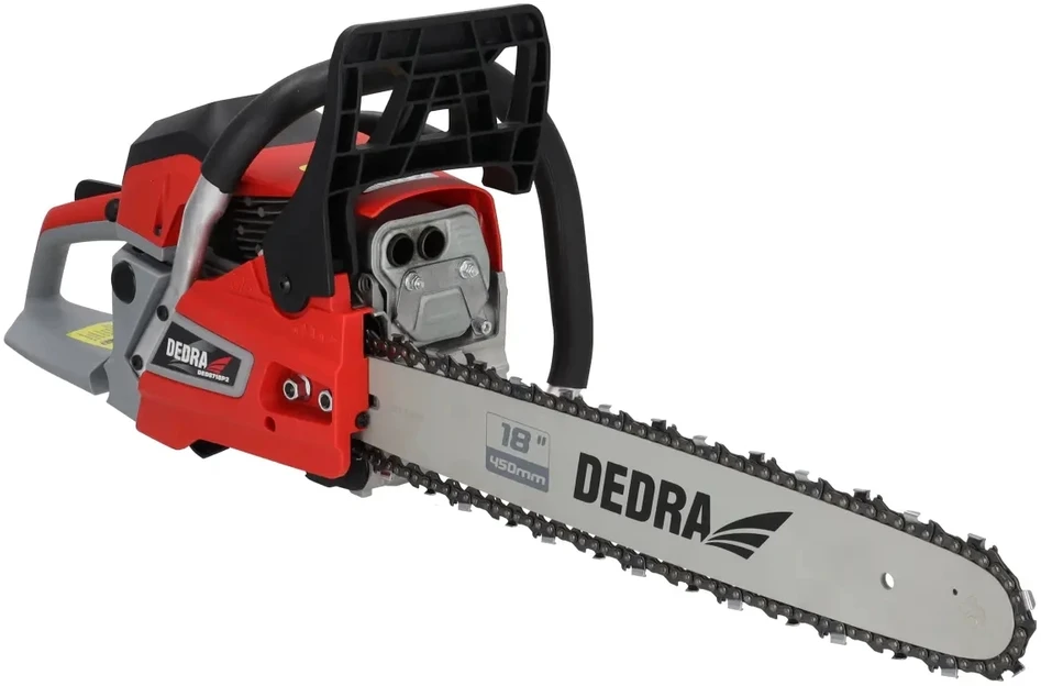 Pilarka pjūklas Benzininis grandininis pjūklas 2,4 kW 58cc, 16"/40cm + 18"/45cm