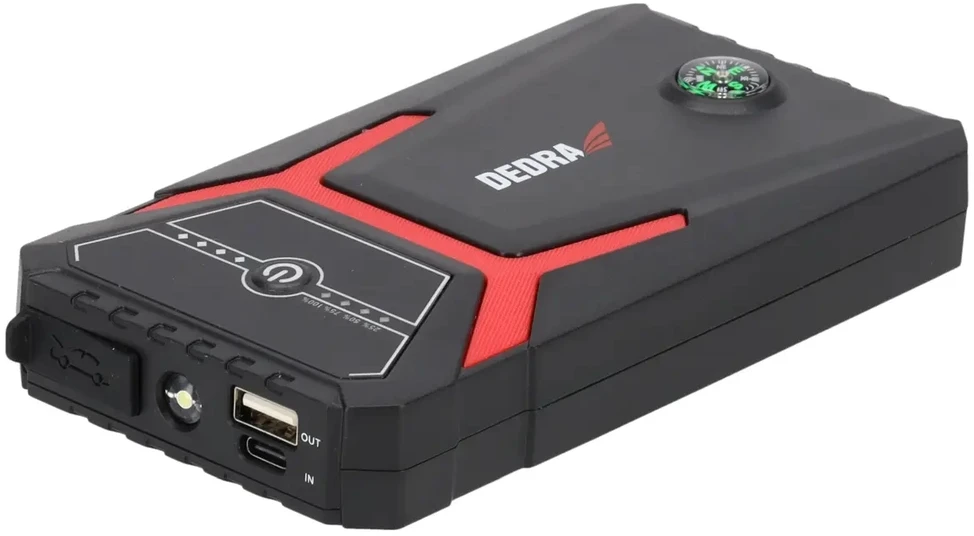 Dedra Powerbank 8000 mAh nešiojama baterija su variklio užvedimo funkcija