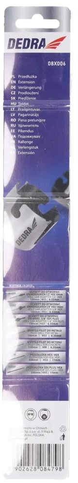 Dedra Prailgintuvas HEXHEX ilgis 300mm