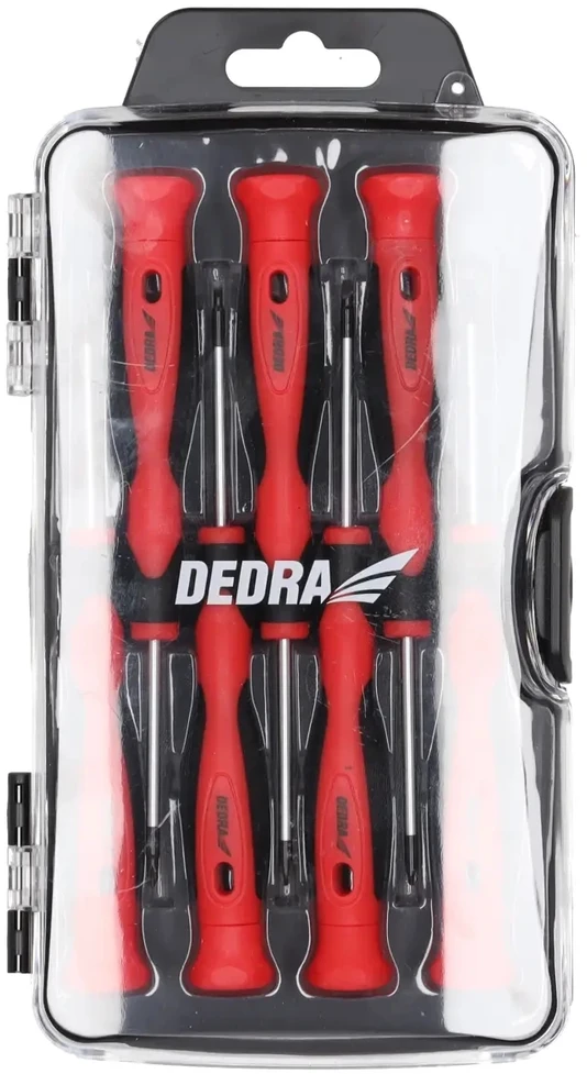 Dedra Preciziku atsuktuvu rinkinys 7 vnt plienas CrV
